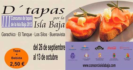 De tapas por la Isla Baja, Tenerife